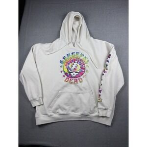 Grateful Dead Hoodie Sweatshirt With Dancing Bears On The Sleeve 2022 XXL